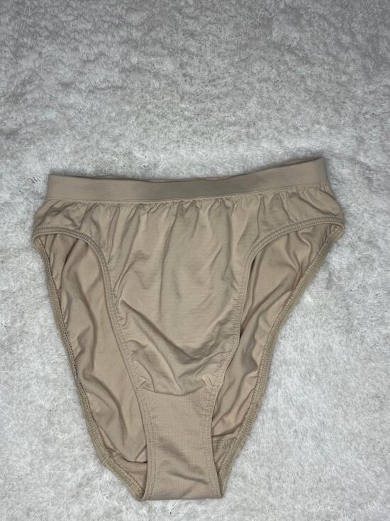 Victoria's Secret Other - Victoria’s Secret Nude Hi-Cut Brief Panty S Silky Vintage NWT